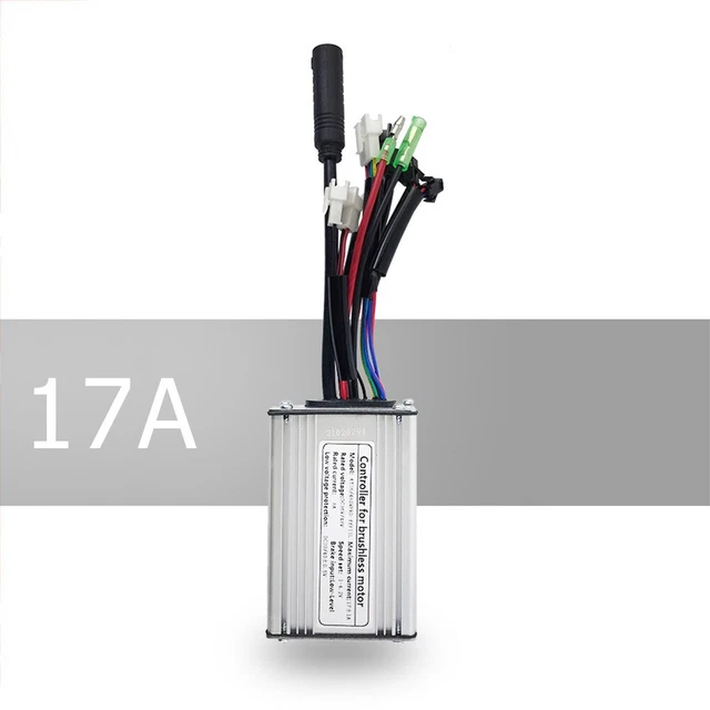 Contrôleur Brushless 17A 36V/48V Pour Scooter/Vélo Électrique - Onduleur Sinus, Protection Basse Tension