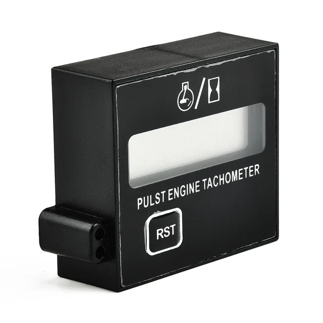 Tachymètre moteur numérique LCD pour tronçonneuses et tondeuses surveillance