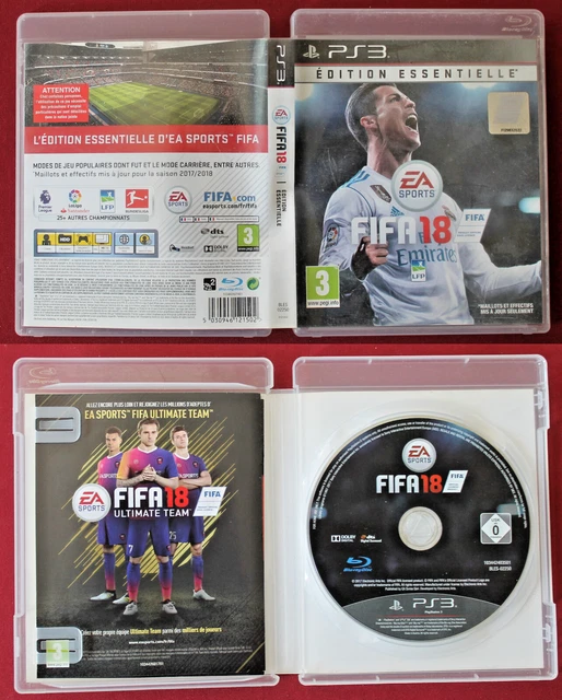 Jeu FIFA 18 Édition Essentielle Football- FR - Ps3 PlayStation 3 Sony