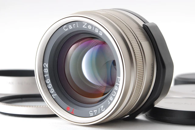 [Beste Mint] Contax Carl Zeiss Planaren T 45mm F/2 Objektiv für G1 G2 Aus Japan