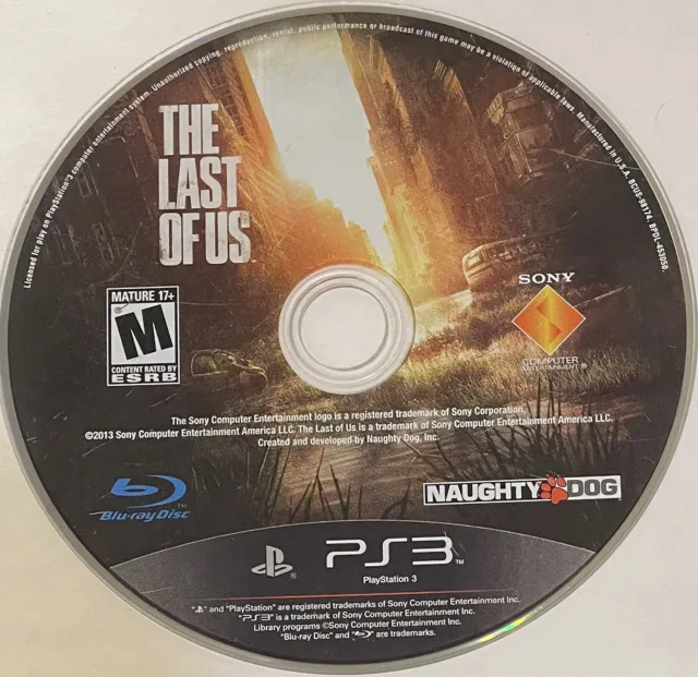 The Last of Us (Sony PlayStation 3, 2013, PS3) DISC ONLY | NO TRACKING | M2244