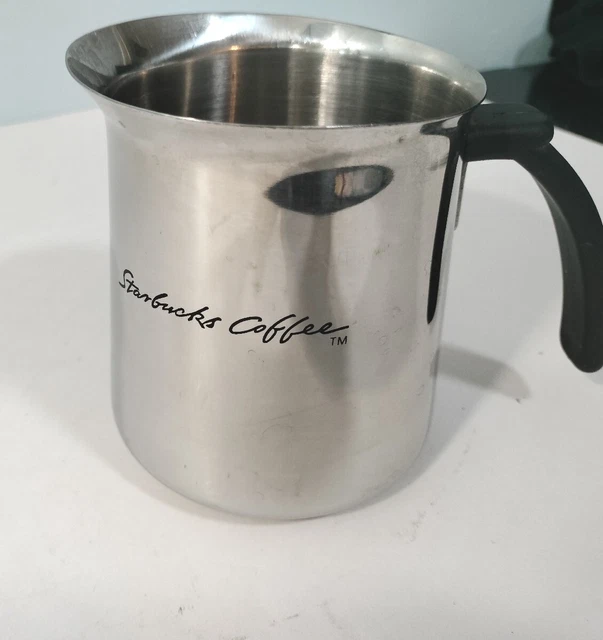 Vintage Starbucks 20oz Frothing Steam Milk Pitcher Stainless Steel