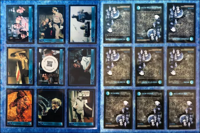 Doctor Who: The Definitive Collection Series 2 complete trading card base set 2
