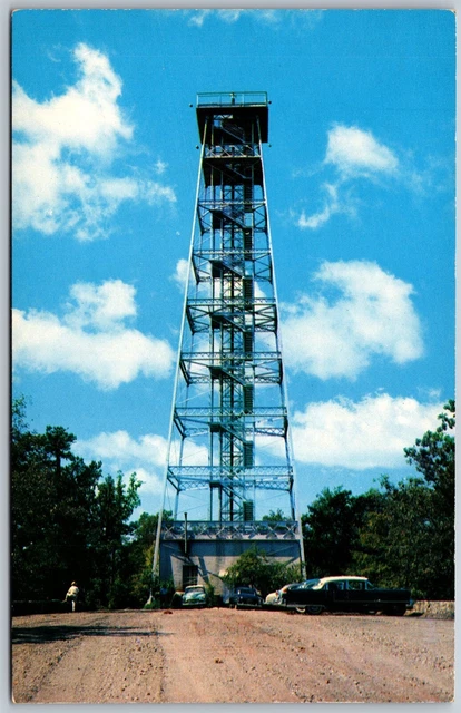 VTG HOT SPRINGS Arkansas AR Observation Tower National Park Old Cars