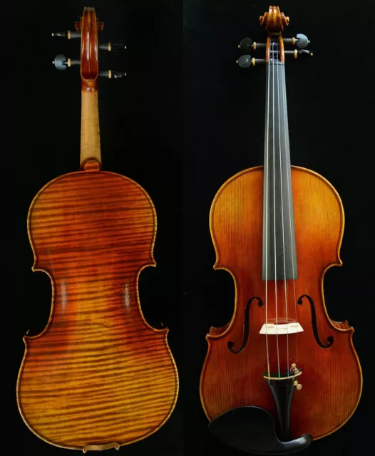 Raro Violín Stradivari 1716 Messiah Violín Maestro Wang Obra Propia No. W038