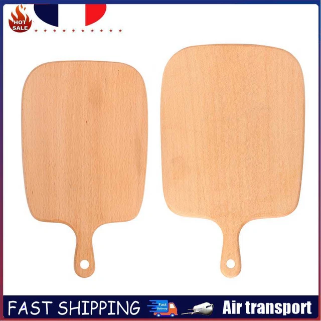 Kitchen Wooden Chopping Blocks Beech Pizza Bread Fruit Hangable Cutting Boards