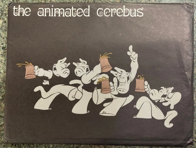 Animated Cerebus Portfolio - Dave Sim - 45 Plates & Signed Letter