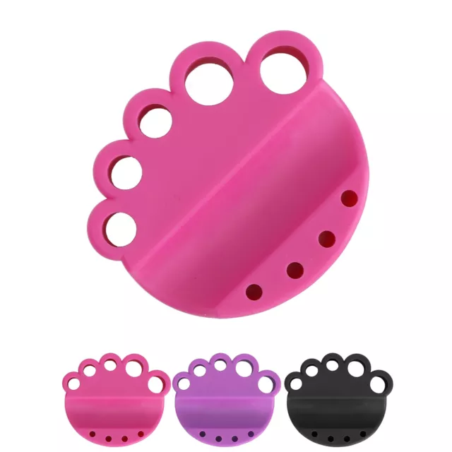 10PCS Ink Cup Holders Silicone Safe Washable Reusable Stable Portable Pigmen RHS