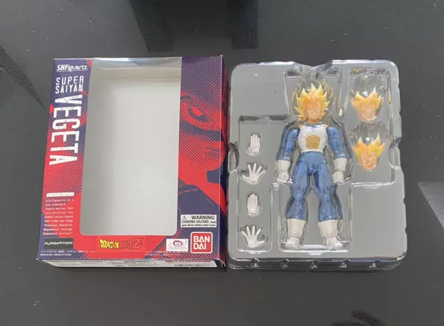 Dragonball Z SH Figuarts Super Saiyan Vegeta Bandai Tamashii Nations