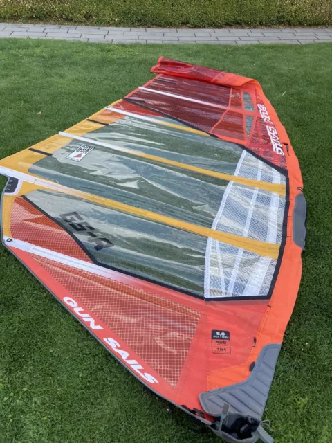 Windsurf Rigg: GSR 7.2 Gunsails Komplett