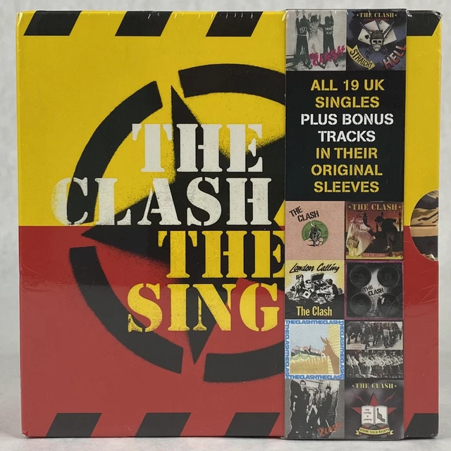THE CLASH ~ The Singles ~ Factory Sealed CD with Hype