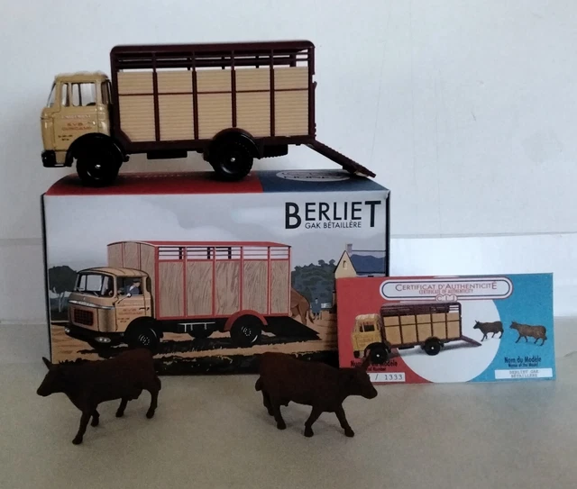 Berliet gak bétaillère 1/43 norev cij