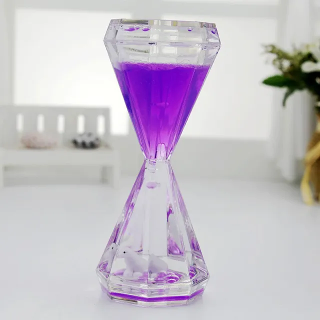 Time de Sablier Liquide Toys Toys Toys Creative Liquid Motion Bubbler Timer