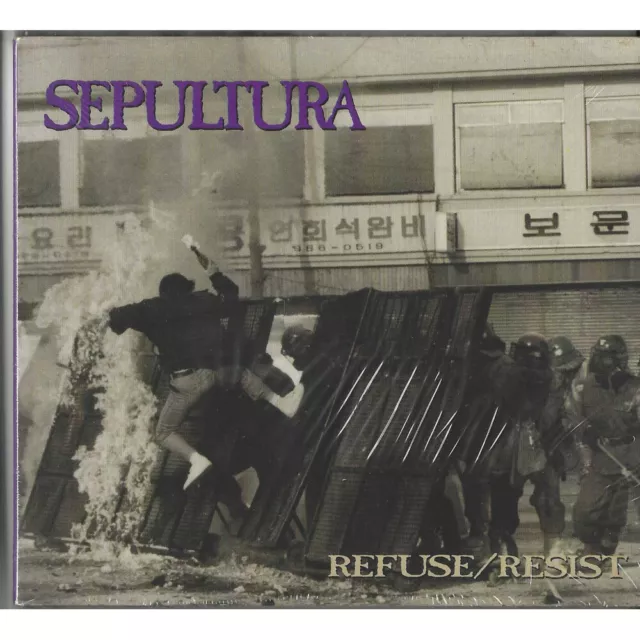 Sepultura CD 'S Single Refuse, Resist/Roadrunner Records – RR23773 Sealed