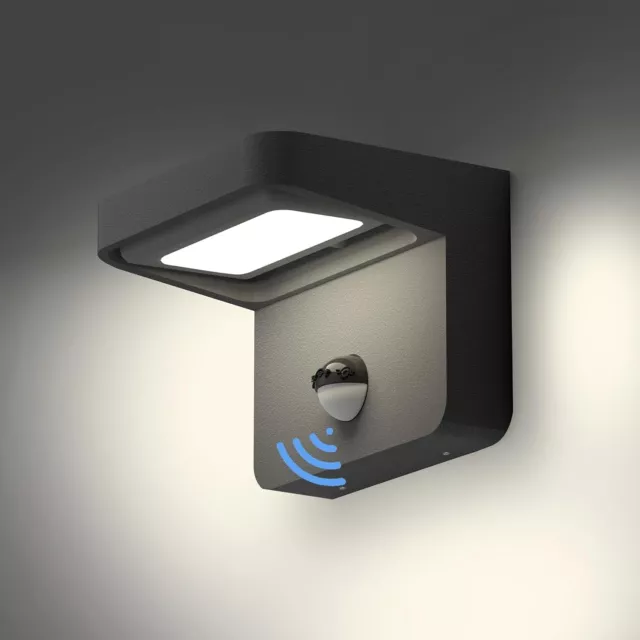 FLORNIA Outside LED Wall Light with Motion Sensor, Outdoor Light RRP £46.99