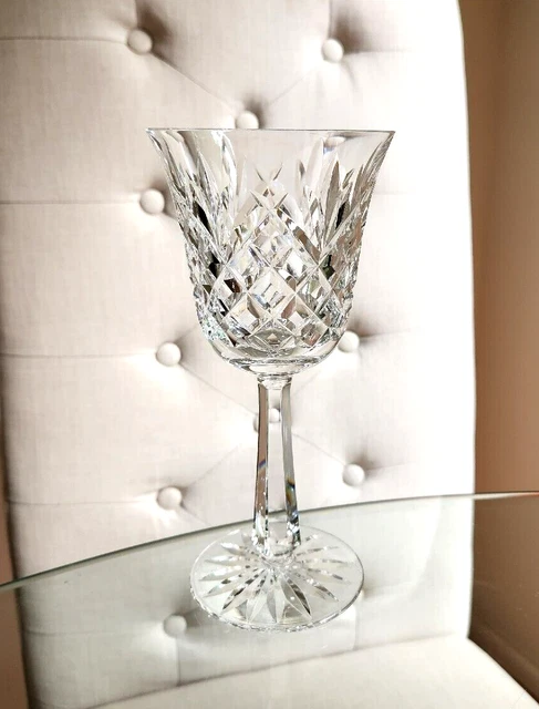 WATERFORD Crystal DROGHEDA Water Goblet - 7 5/8" - 12 Available