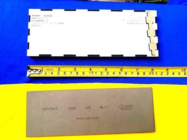 5/3μ (F 4,000) / 70mm - CBN stone supersede for Edge Pro Ruixin TSPROF Hapstone 5/3μ (F 4,000) / 70mm - CBN stone supersede for Edge Pro Ruixin TSPROF Hapstone