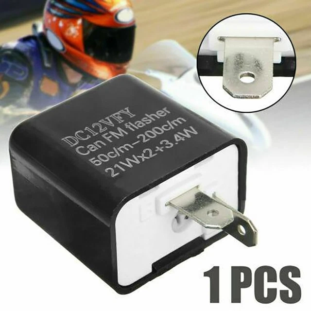 Relè Lampeggiatore Per Moto 12V A 2 Pin Yctze – Meccanico Per DT175, DT360, DT400, GT80, DT100 (Senza Cicalino)