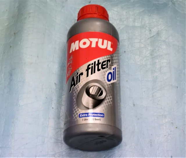 lubrifiant imperméabilisant filtre à air moto MOTUL Air Filtrer oil 1L neuf