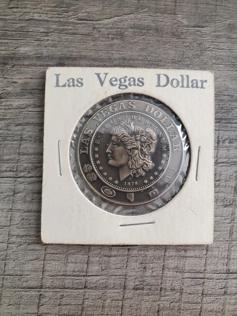 1878 MORGAN STYLE Las Vegas Dollar Casino Gaming Token