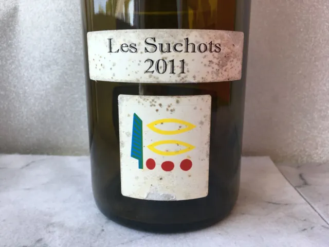 Vosne-Romanee 1er Cru Les Suchots empty bottle no cork vintage  wine French 2011