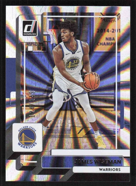 クリアランス直販 【希少】NBA James Wiseman 赤ウェーブパラレル