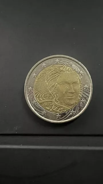 Pièce de 2 euros rare France 2018 Simone Veil