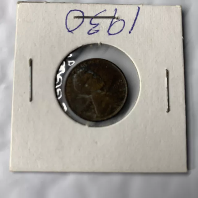 1930 Lincoln Wheat Penny Cent, Nice Coin! Copper 1C