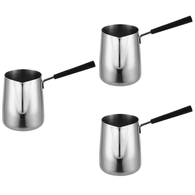 FRULLATORE BROCCA SPUGNA per caffettiera in acciaio inox latte EUR 24
