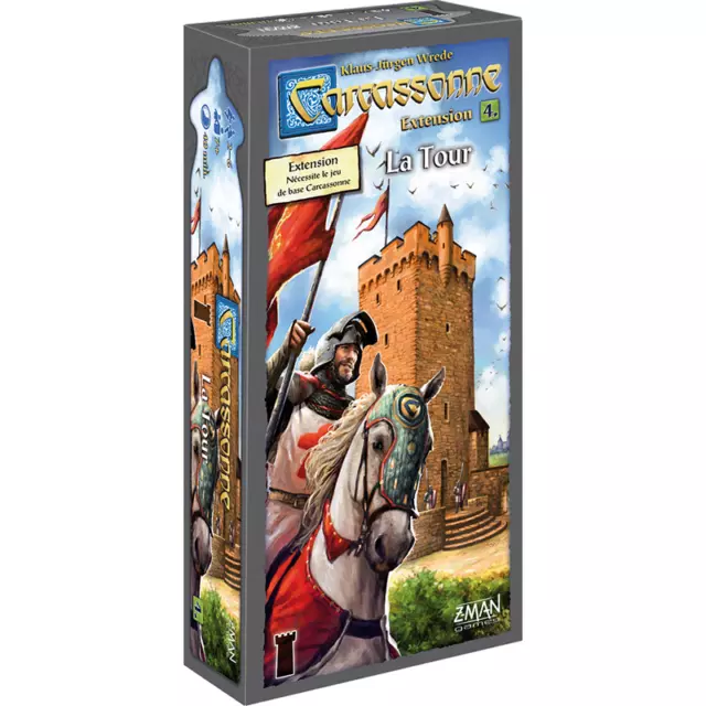 Carcassonne - Extension 4 La Tour FR Z-MAN Games