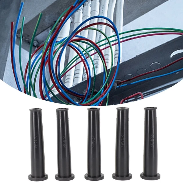 Manchon de câble de protection filaire 16 * 92 mm / 0,62 * 3,62 pouces botte fi