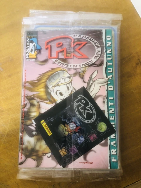 Pkna PKNA N.22 PK pikappa paperinik blisterato con figurine Panini Anno 1998 ...
