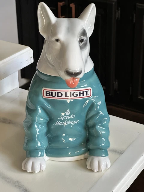 BUD LIGHT SPUDS MacKenzie Stein 222.95 - PicClick UK