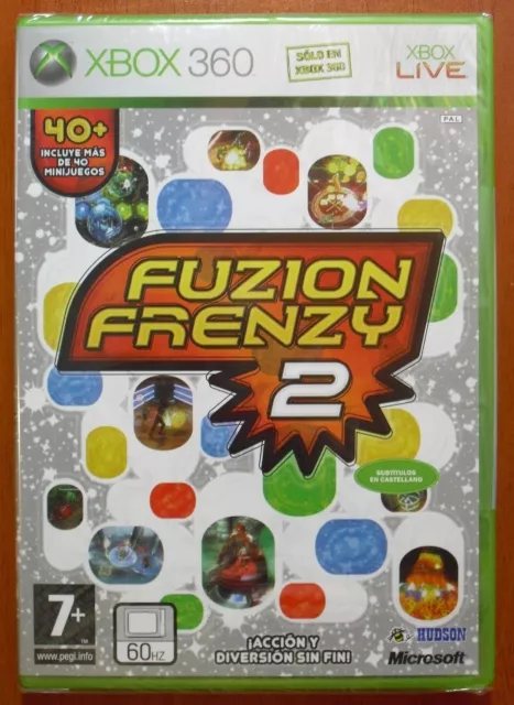 Fuzion Frenzy 2, Hudson, Xbox 360, Pal-España ¡¡NUEVO Y PRECINTADO A ESTRENAR!!