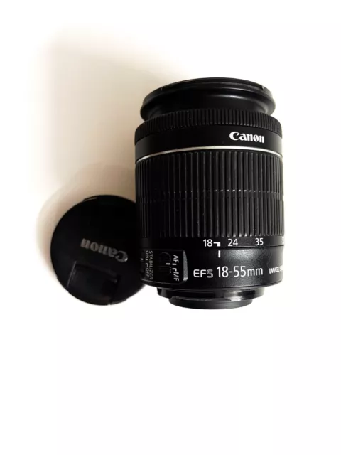 (Used) Canon EF-S 18-55mm f/4-5.6 IS Image Stabilizer STM Zoom Kit Lens