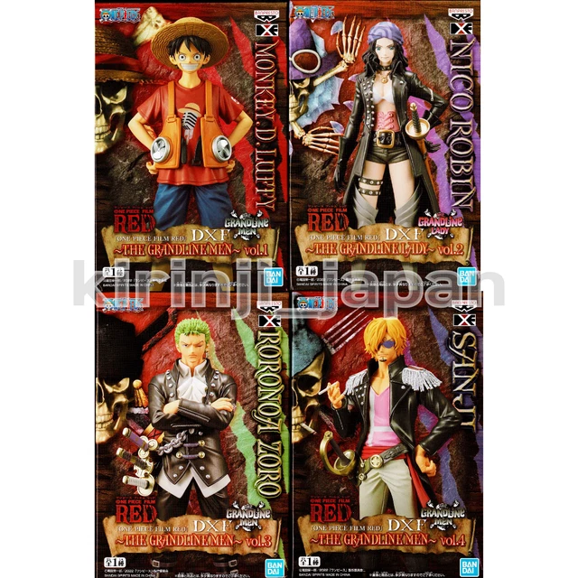 ONE PIECE FILM RED Uta Shanks Luffy Figure Set DXF THE GRANDLINE LADY