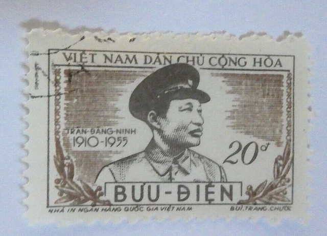 NORTH VIETNAM 1956. Tran Dang Ninh (1910-1955), militant révolutionnaire