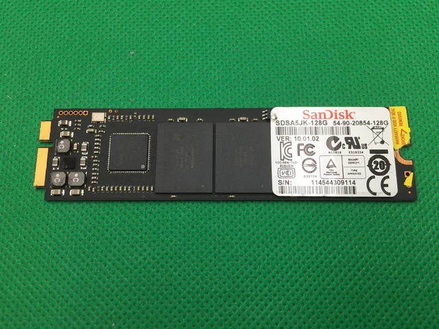 128gb MSATA SSD SANDISK SDSA 5jk-128g Per Asus Zenbook Ux21a