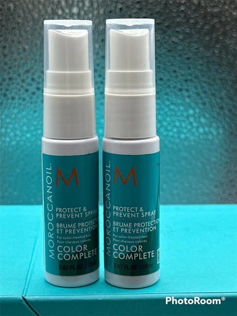 2PACK )MOROCCANOIL PROTECT & PREVENT COLOR COMPLETE 0.67oz / 20ml travel size