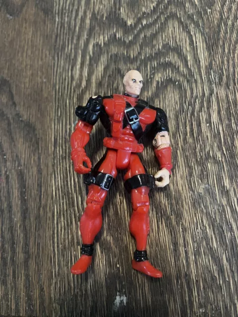 1995 X-Men X-Force Unmasked Deadpool Marvel Comics Toy Biz Vintage