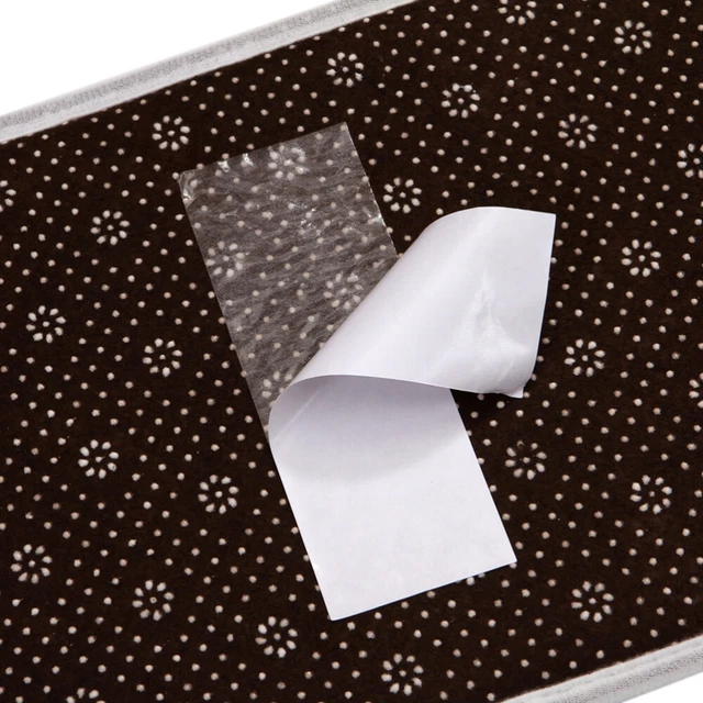 Coprigradini Per Scale Antiscivolo - Set 15 Pezzi, Grigio, 21x65cm, Adesivo, Melange - Foto 3