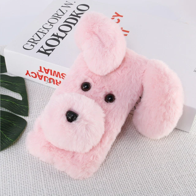 Coque pour téléphone à motifs en peluche douce Mignon Mode Hiver Garder 10