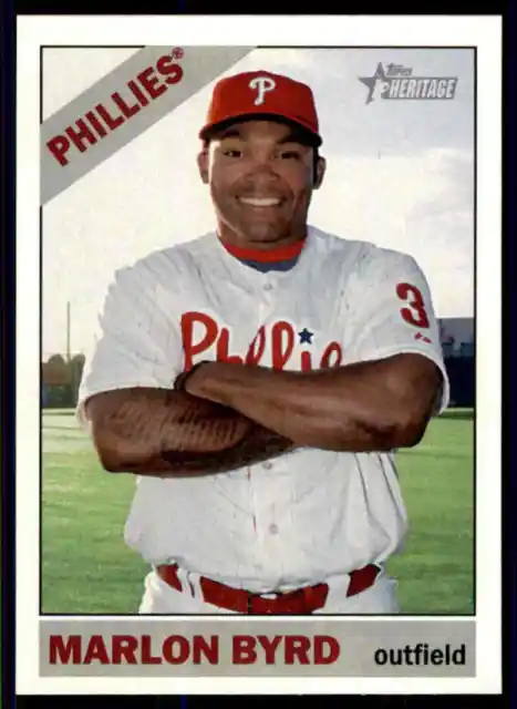 2015 Topps Heritage Marlon Byrd #265 Philadelphia Phillies