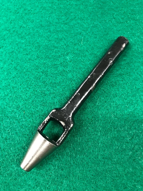 De colección C. S. OSBORNE No. Punzón de arco 149 - 1/4" - cuero; goma; vinilo; junta