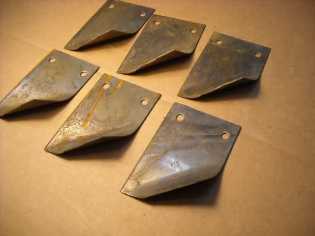 Lot of 6 New Disk Scrapers John Deere IHC Planter Disc
