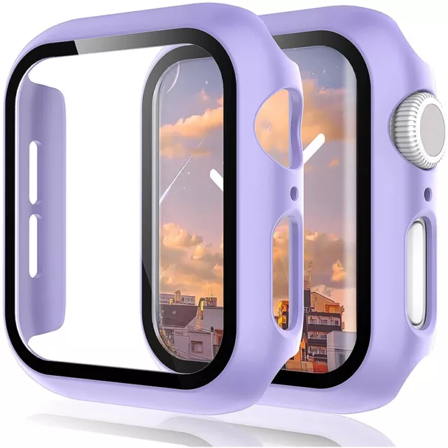 Case für Apple Watch Series 1-8 SE 38-49mm | Schutzhülle Bumper | 360-Grad Cover 9