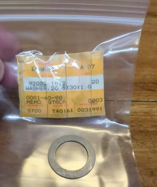 Kawasaki Washer Oil Filter 20.5X30X1 Ninja 250R/600/1000R ZX-11 GPZ 750 Turbo Kawasaki Washer Oil Filter 20.5X30X1 Ninja 250R/600/1000R ZX-11 GPZ 750 Turbo