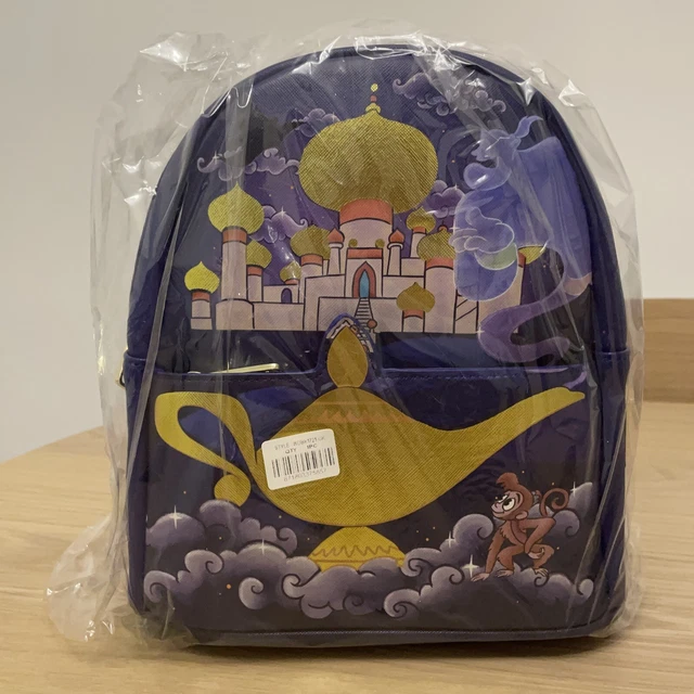DISNEY LOUNGEFLY PRINCESS Jasmine Aladdin Castle Collection Mini