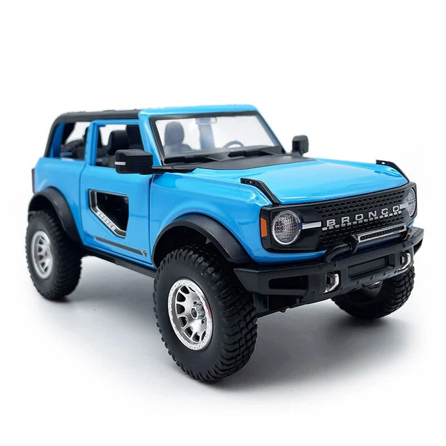 124 FORD BRONCO SUV Model Car Toy Cars Diecast Toys for Kids Boys Gift