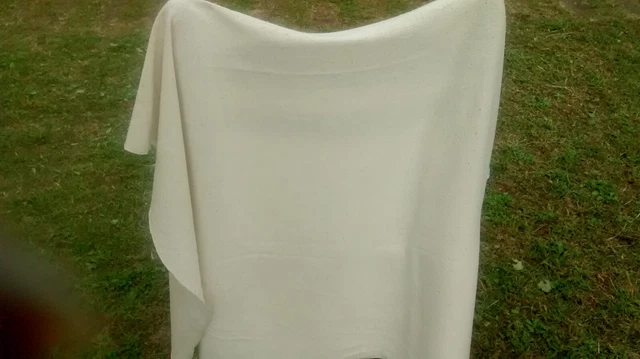 Tissu Vintage Tergal Lie De Vin - 140cm De Large X 120cm De Haut, Référence A28, Parfait Pour Couture
